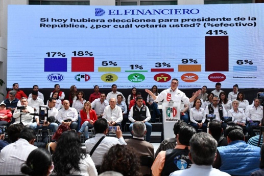 Alejandro Moreno acusa a Morena de querer robarse la elección en Hidalgo